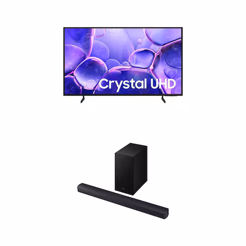 Combo Samsung Smart TV 50" Crystal UHD 4K U8100F + Soundbar HW-B450F