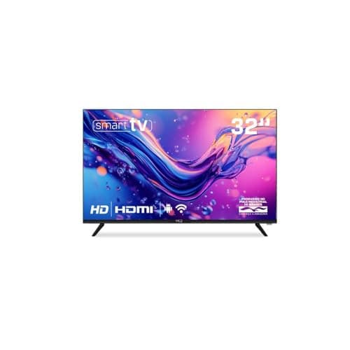 Smart TV HQ 32" HD Tela sem Bordas Sistema Android Design Slim HQS32NKHM