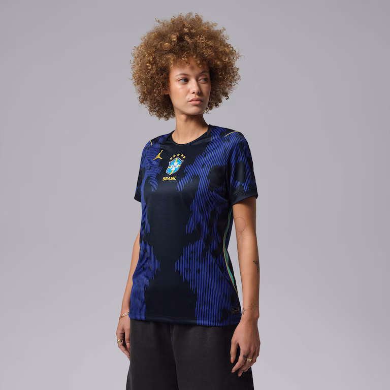 Camisa Brasil Jordan II 2026/27
