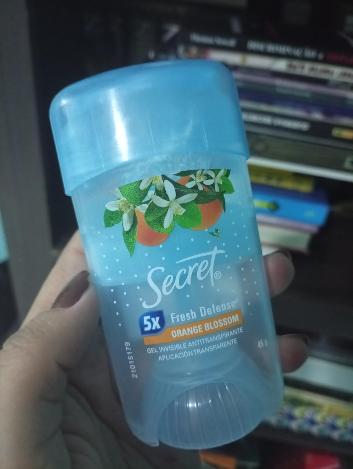 Secret Desodorante Antitranspirante em Gel Invisible Orange Blossom 45 g