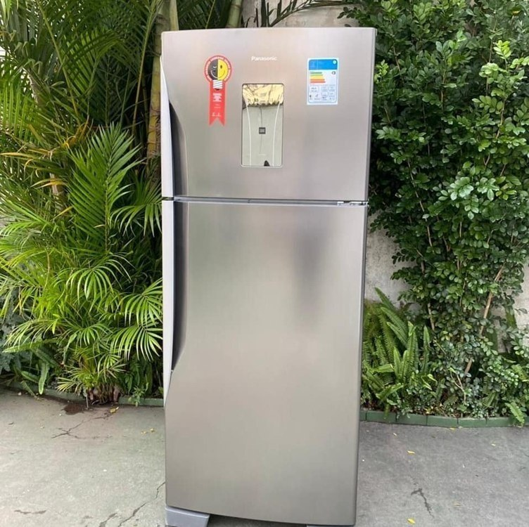 Geladeira Panasonic Frost Free 435L A   Aço Escovado 220v - NR-BT50BD3X