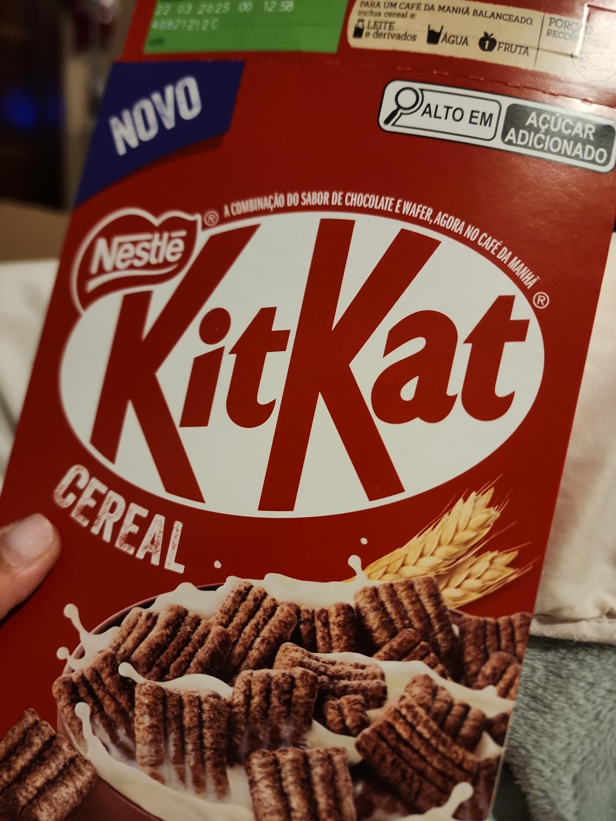 Cereal Matinal Chocolate Kitkat Caixa 210g