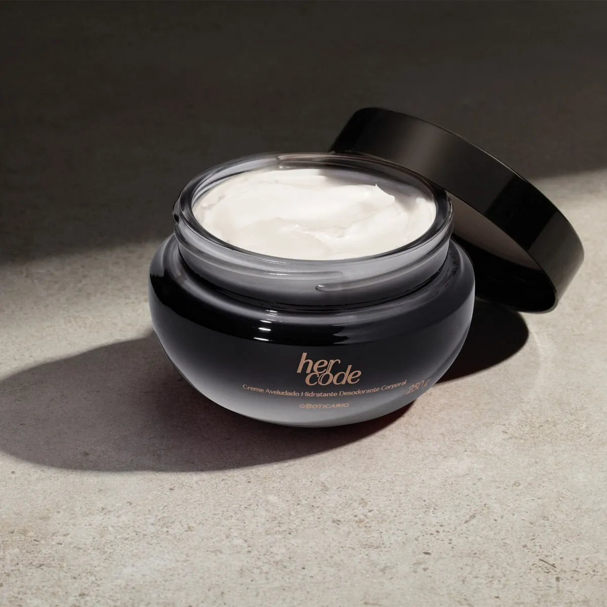 O Boticário Her Code Creme Hidratante Corporal 250g