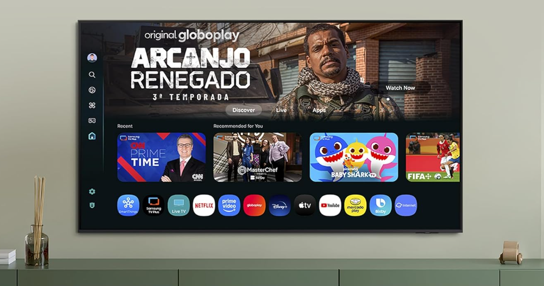 Samsung Smart TV 65" Crystal UHD 4K U8100F 2025