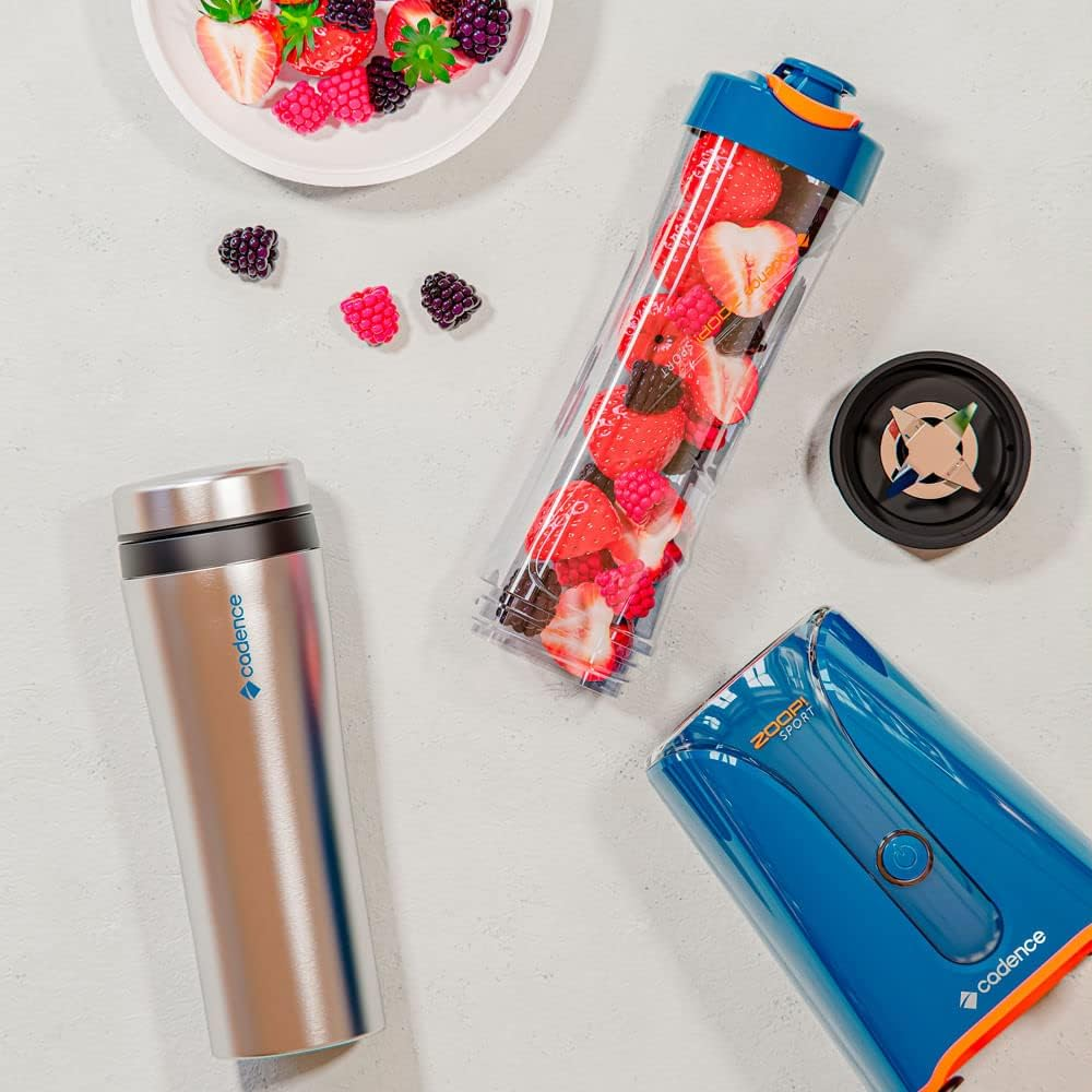 Blender Zoop Sport Inox Cadence com 2 Jarras - 220V