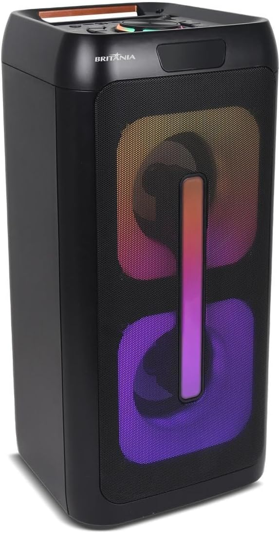 Caixa de Som Britânia BCX4601 Flash Lights Bluetooth V5.3 350W