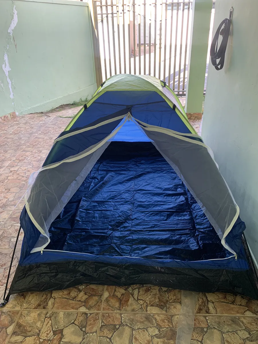Barraca Camping Iglu Para 2 Pessoas Azul - Mor