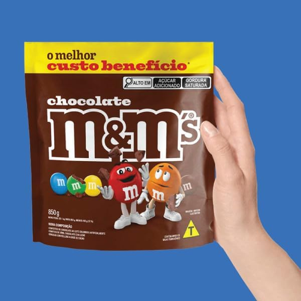 Chocolate M&M'S Ao Leite 850g