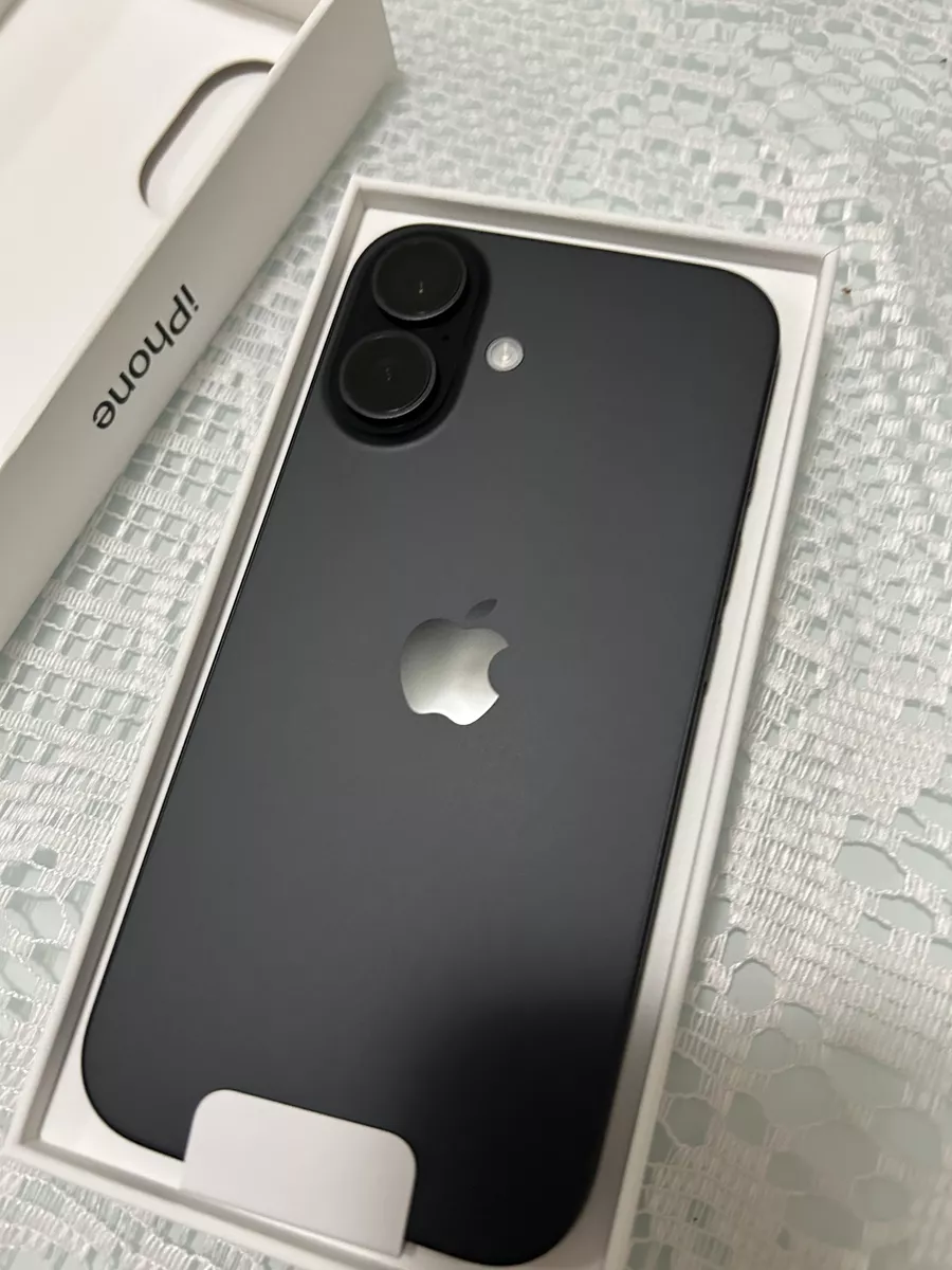 Apple iPhone 16 (256 GB) - Preto - Distribuidor Autorizado