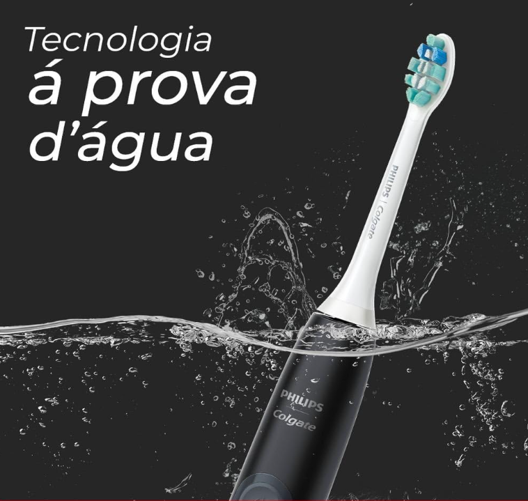 Colgate Escova de dente elétrica Philips SonicPro 20 | Recarregável e bivolt