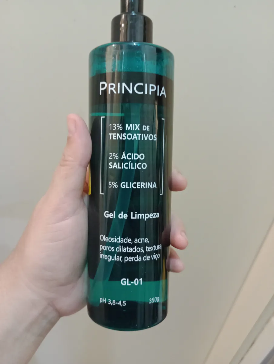 Gel De Limpeza Poros Dilatados Principia Gl-01 Salicilico 350ml Oleosa