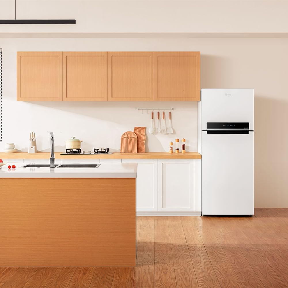 Geladeira Frost Free Duplex 473L Inverter Cor Branco Midea