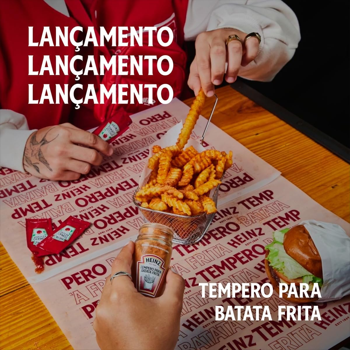 Heinz Tempero Para Batata Frita Vidro 70G
