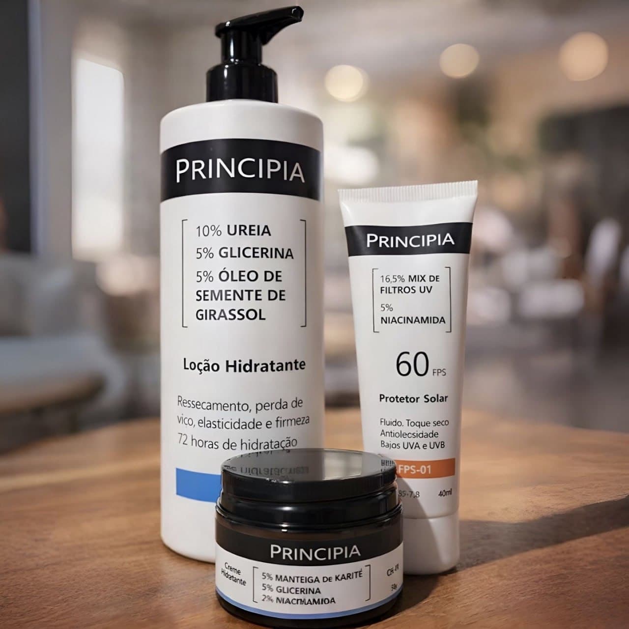 Kit Skincare Corporal E Facial Hidratação 