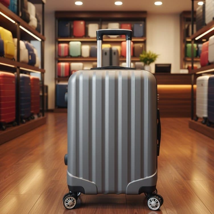 Mala de Bordo ABS 4 Rodas Action Fortt Cinza - MAB02-CZ