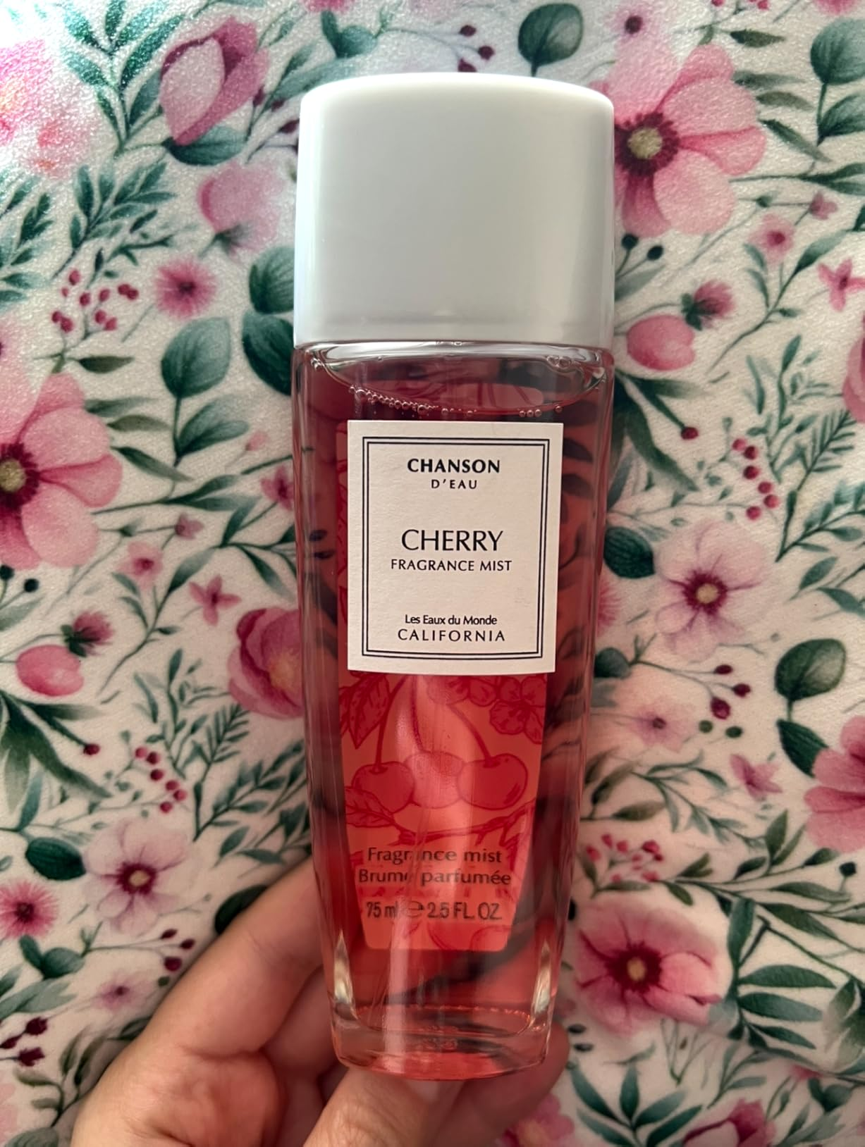 Body Splash California Cherry D Eau Chanson 75ml