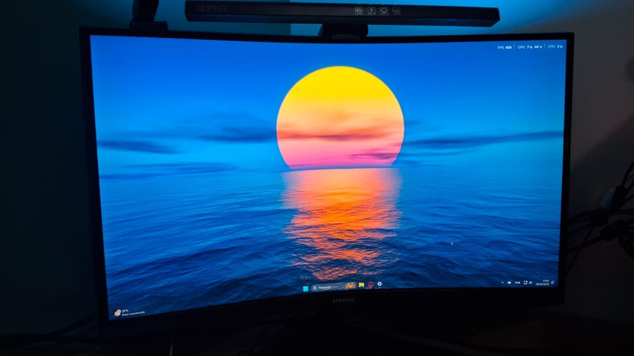 Monitor Gamer Samsung Odyssey G5 27, Resolução QHD, Taxa de atualização de 165Hz 