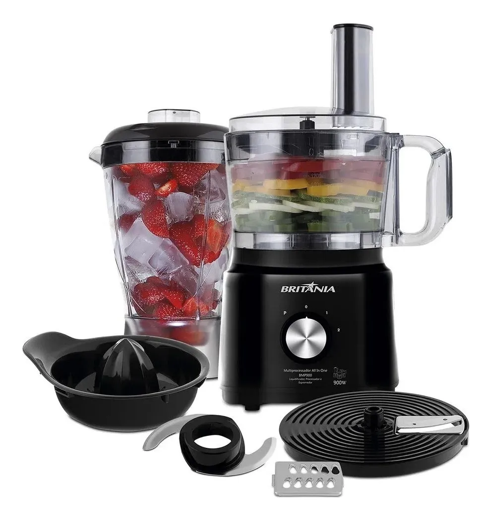 Multiprocessador All In One BMP900P 3 em 1 Britânia