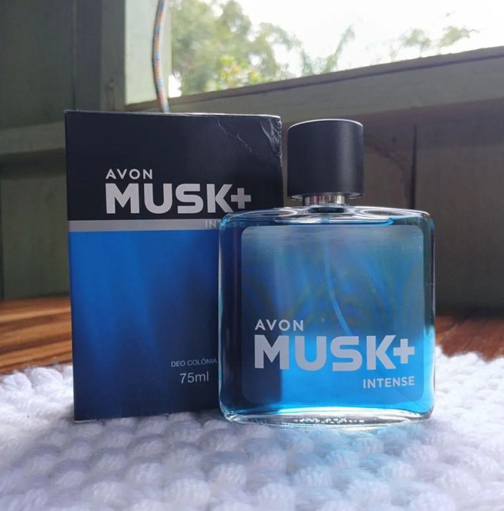 Musk  Intense Avon Colônia Masculina 75ml
