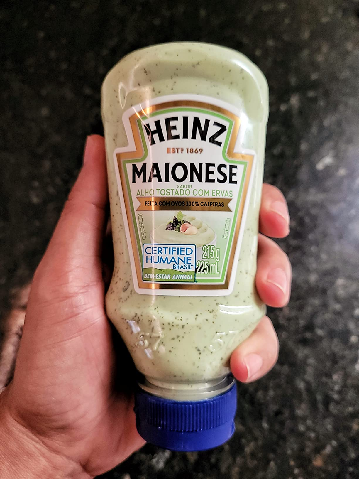 Heinz Maionese Alho Tostado com Ervas 215G