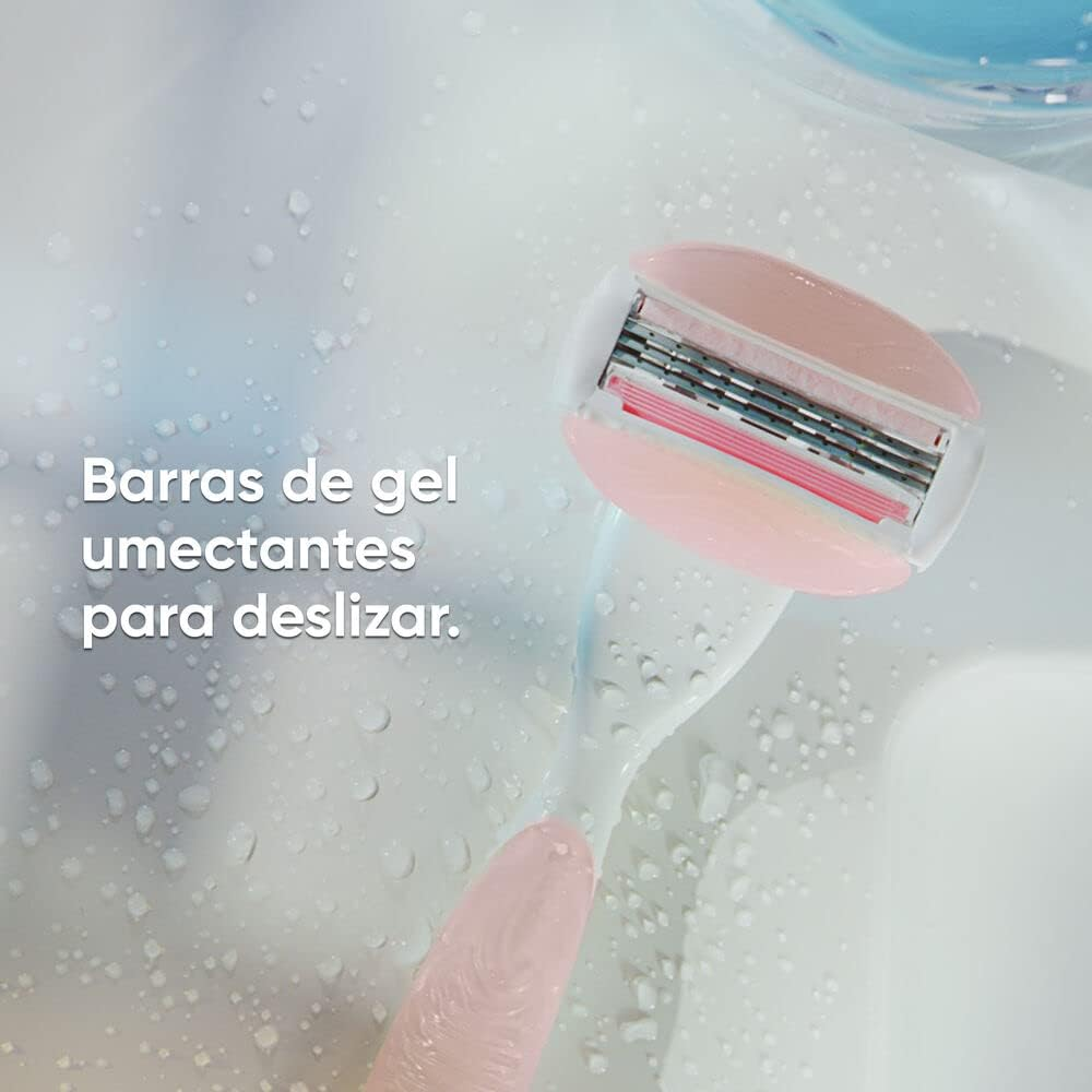 Gillette Venus Spa Aparelho de Depilação Feminino com Barras Umectantes 1 Unidade