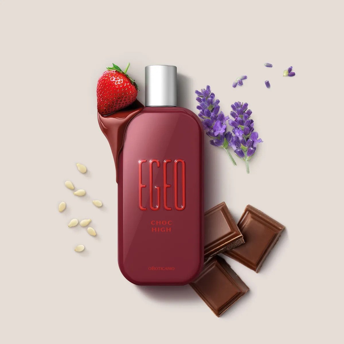Egeo Choc High Colônia O Boticario 90ml