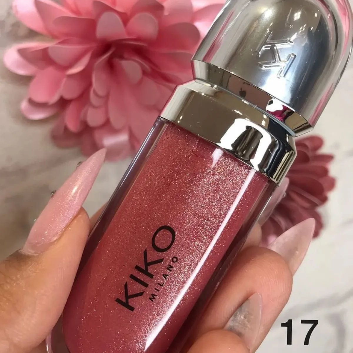 Gloss Kiko Milano - Cor 17 Acabamento Brilhante