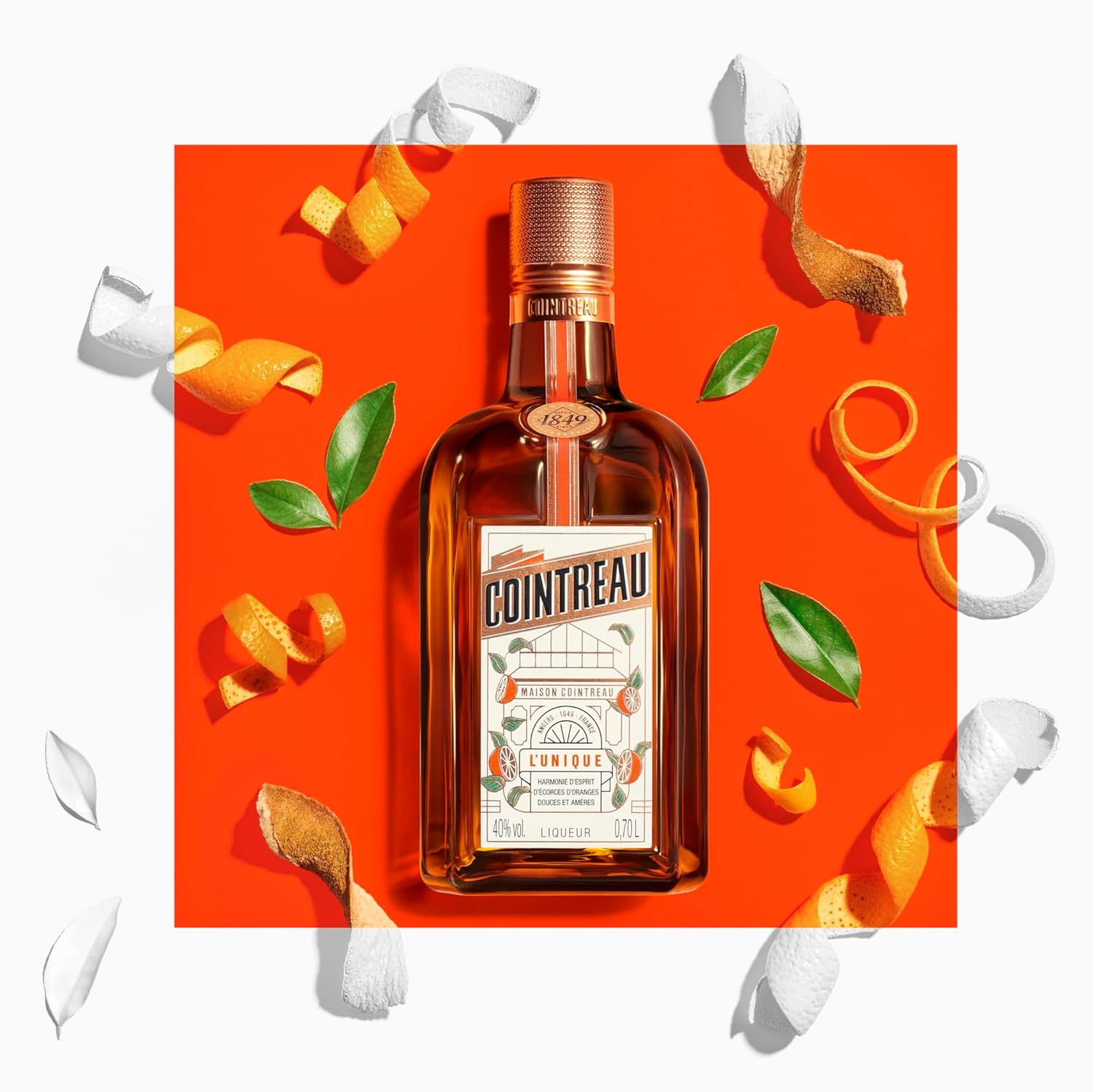 Licor Cointreau Sabor Licor fino de Laranja 700 ml
