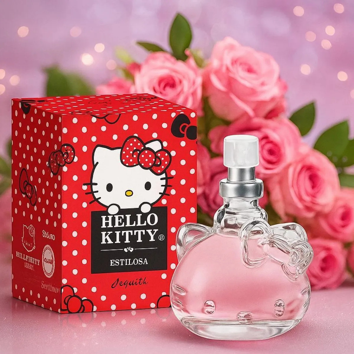 Perfume Desodorante Colônia Feminina Hello Kitty Apaixonada 25ml Jequiti