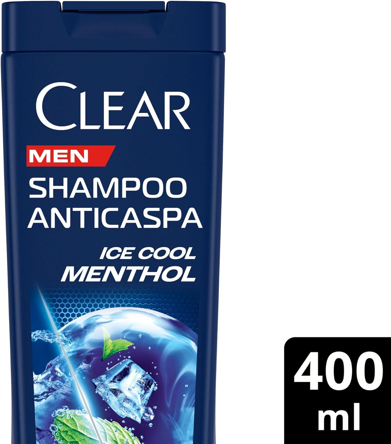 Clear Shampoo Men Anticaspa Ice Cool Menthol 400Ml
