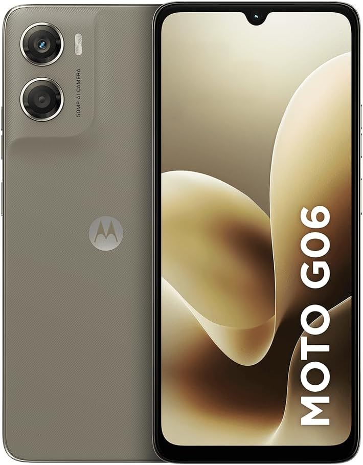 Smartphone Motorola Moto g06-256GB 12GB - Bege