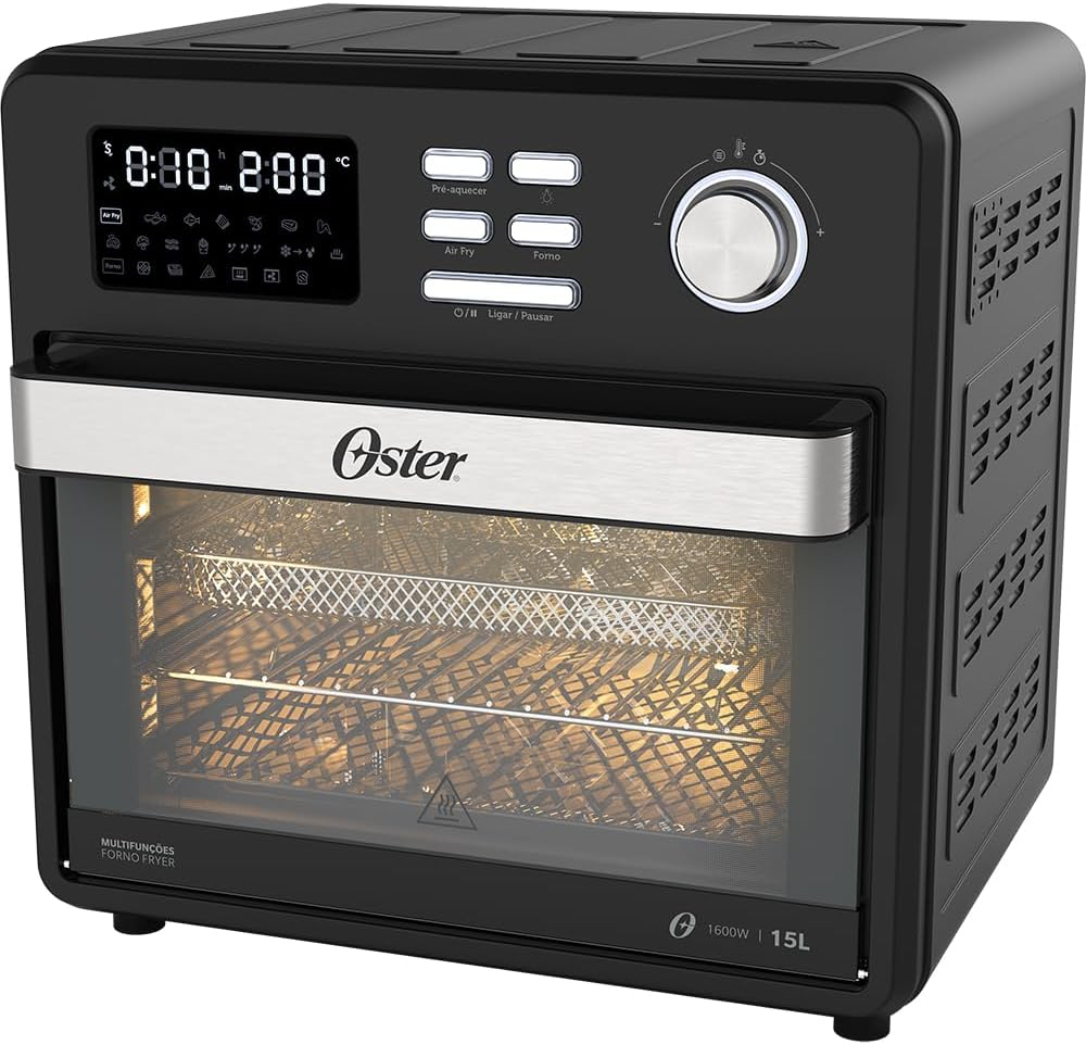 Oster Forno e Fryer 15L Multifunções Compact 10 em 1 OFOR160-220