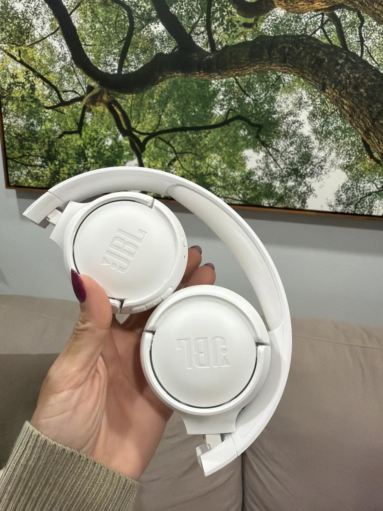 JBL, Fone de Ouvido On-ear, Headphone, Tune 520BT, Sem Fio - Branco