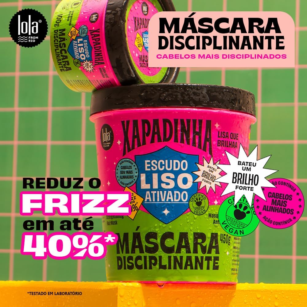 Xapadinha Máscara Disciplinante 450g , Lola Cosmetics
