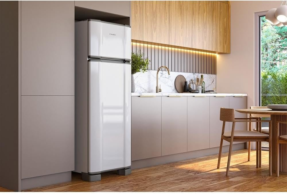 GELADEIRA ESMALTEC INVERTER 306L DEGELO MANUAL RCD38PRO BRANCO 127V