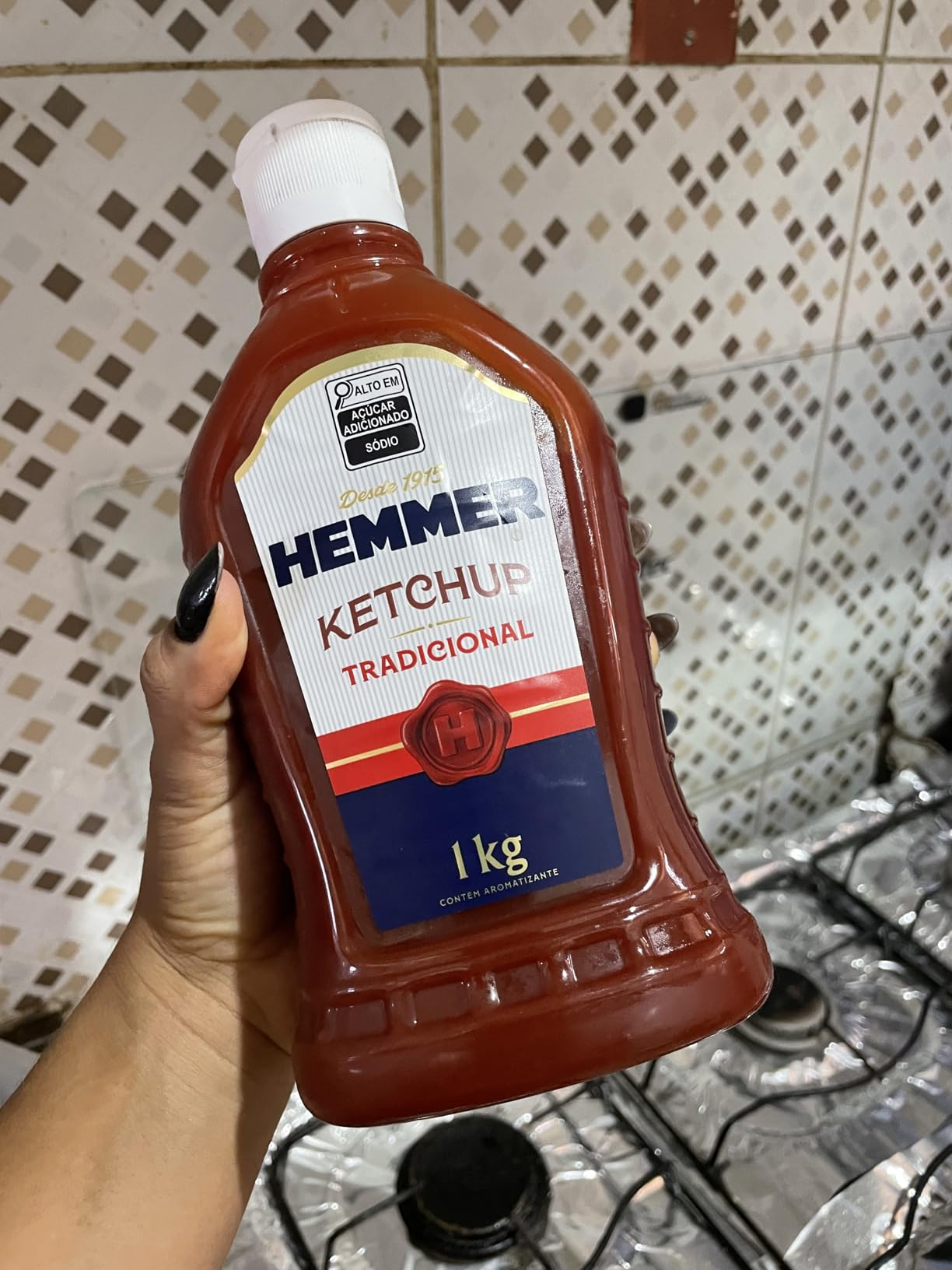 Hemmer Ketchup Tradicional Bisnaga 1kg