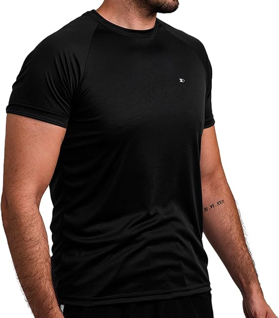 Kit 4 Camisas Dry-fit Sandrini Masculina Academia Treino Uv (Tam: P, M, GG)