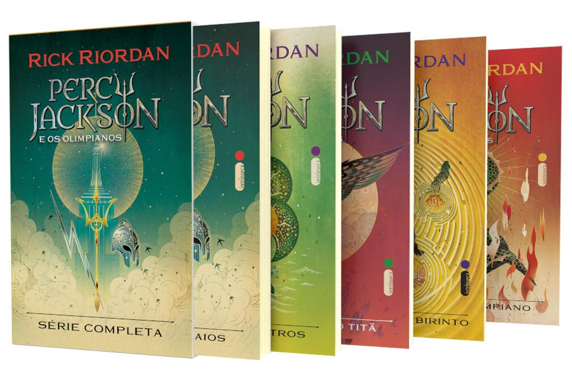 Box Percy Jackson e os olimpianos - Nova edição