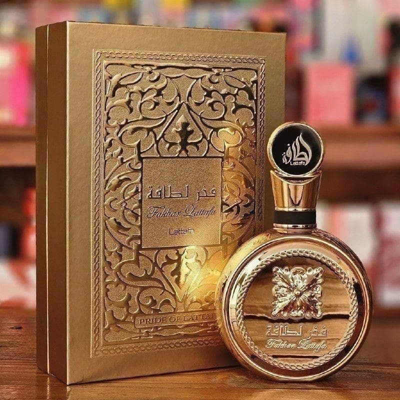 Perfume Árabe Lattafa Fakhar Gold Extrait Eau De Parfum 100m