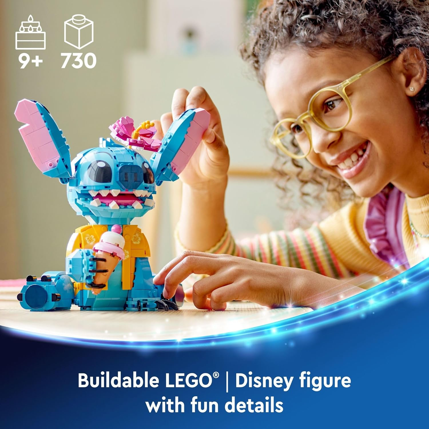 LEGO Set Disney Classic 43249 Stitch 730 peças