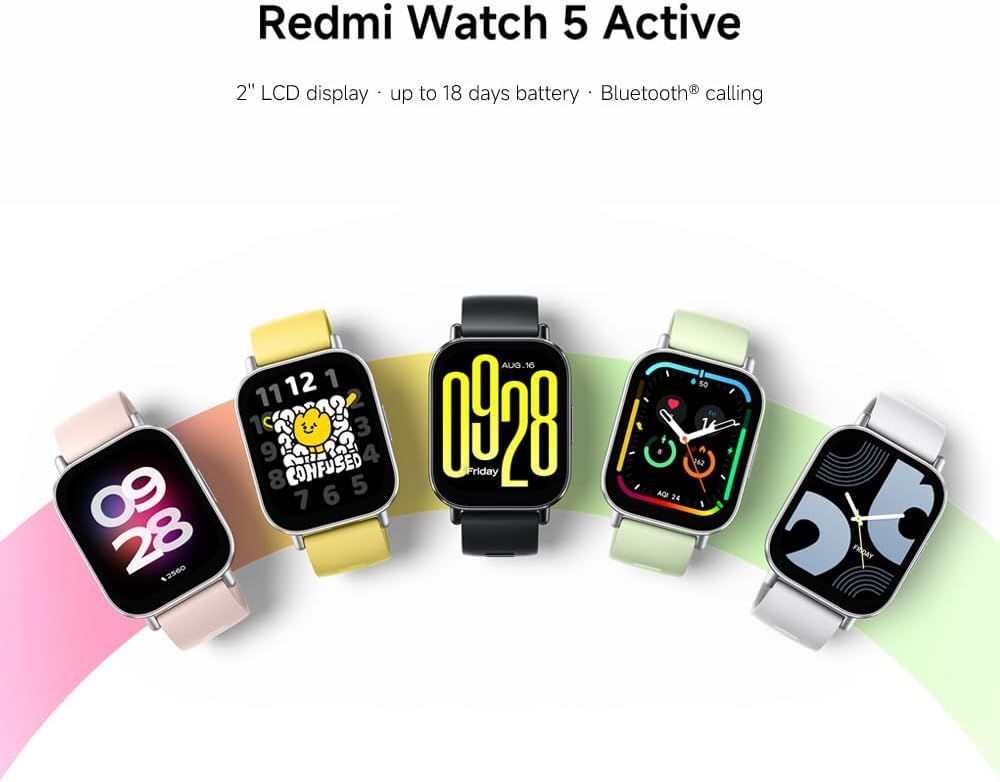 RELÓGIO REDMI WATCH 5 ACTIVE