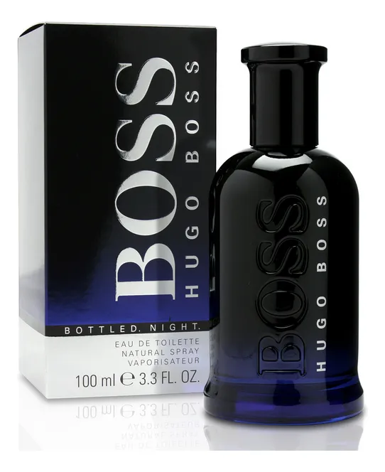Perfume Hugo Boss Bottled Night Masculino Eau De Toilette 100Ml