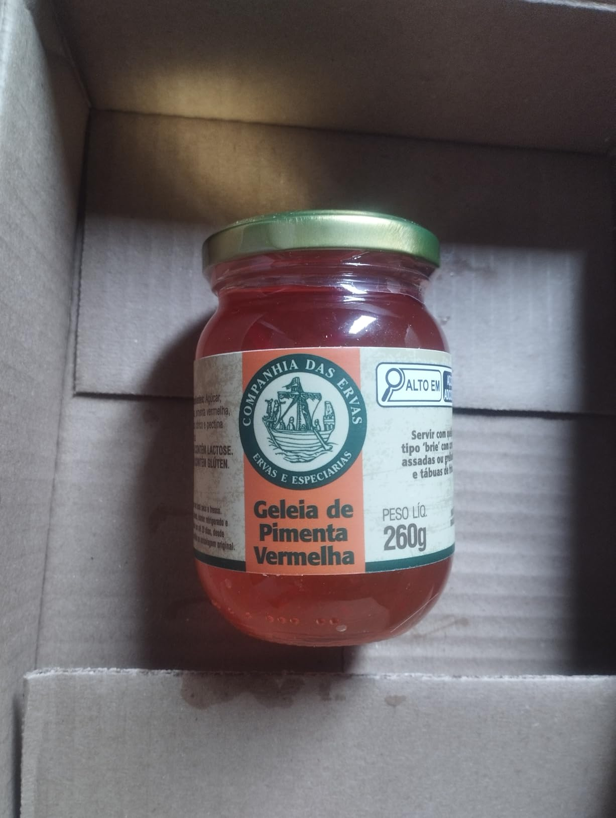 Geléia de Pimenta Vermelha