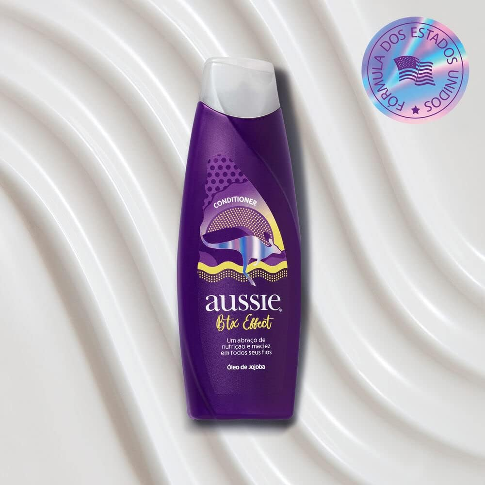 Condicionador Aussie Botox Effect Óleo De Jojoba 360ml, Aussie