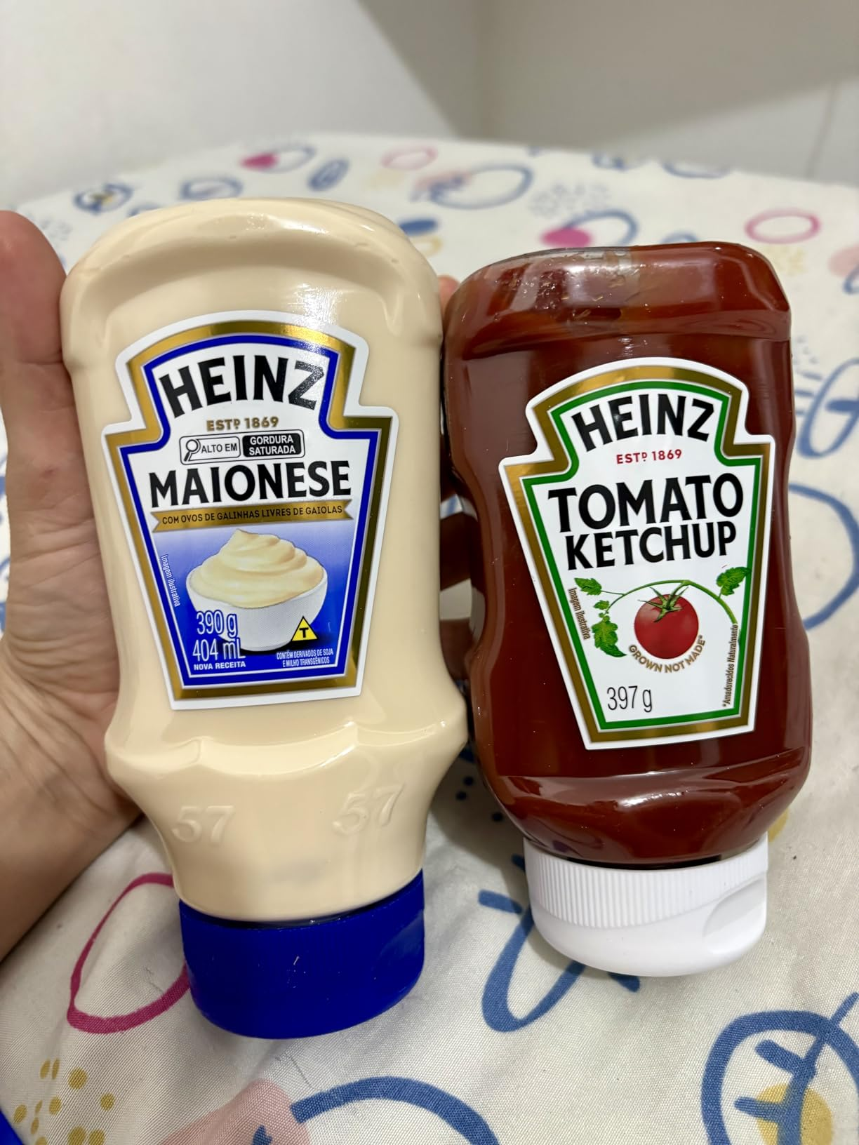 Heinz Pack Ketchup 397G   Maionese 390G
