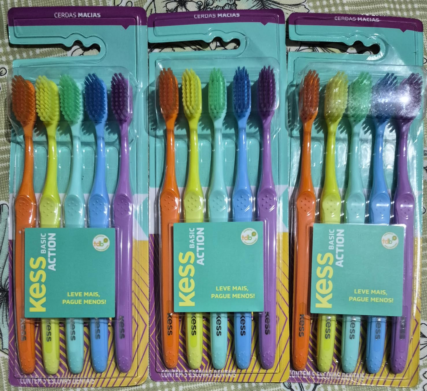 Kess Escova Dental Basic Action Macia 5un 2548