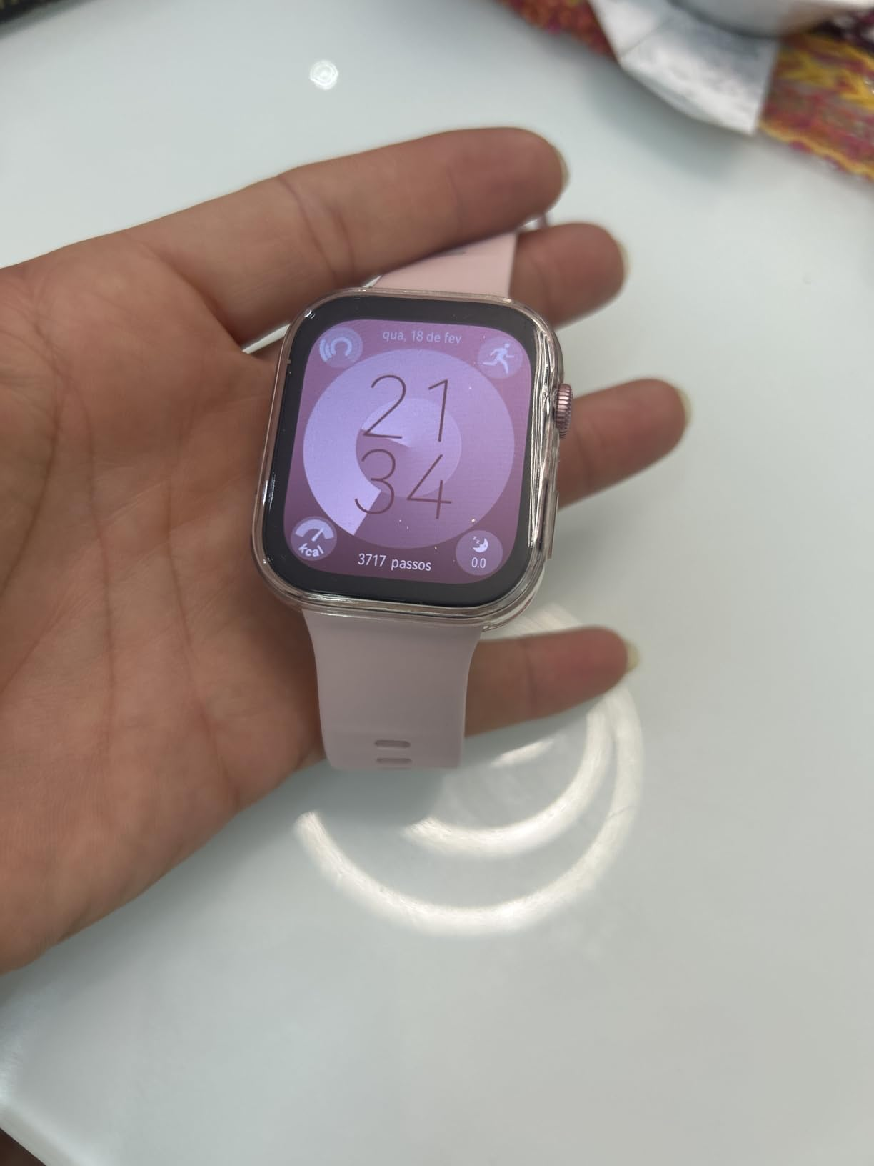 Smartwatch, HUAWEI WATCH FIT 3, Tela AMOLED de 1,82", Design Ultra-fino,Monitoramento Completo de Exercícios,Gerenciamento Abrangente da Saúde, Compatível com iOS e Android, Preto