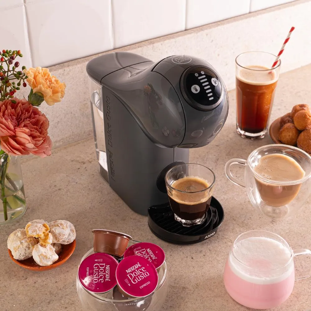 Nescafé Dolce Gusto Arno Genio S Basic Cinza Escuro DGS5 Basic