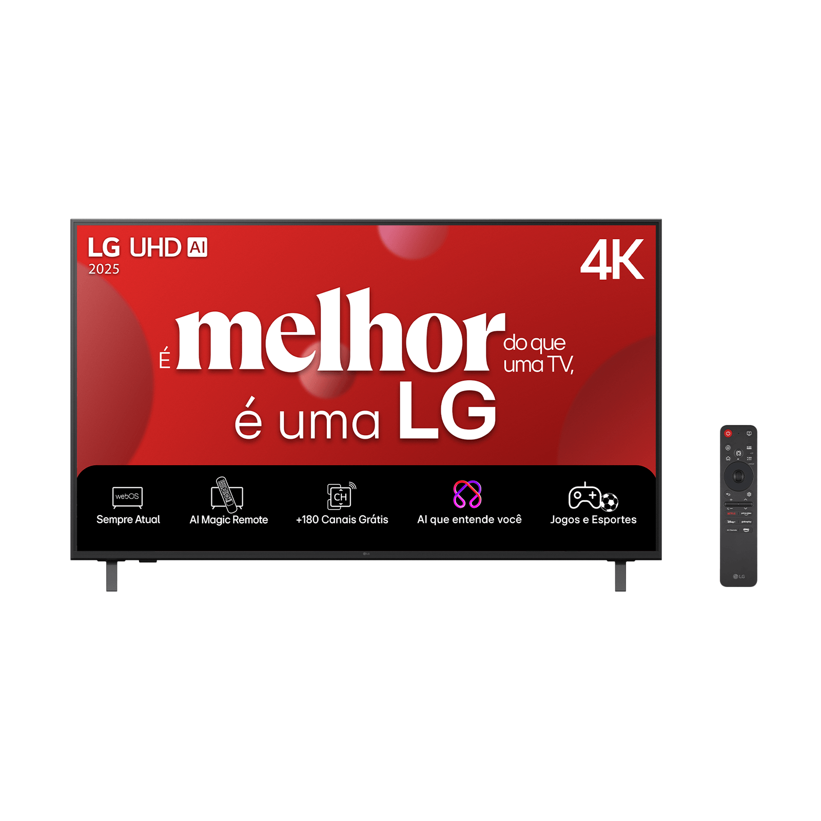 Smart TV 4K 60" LG UHD 60UA8550PSA