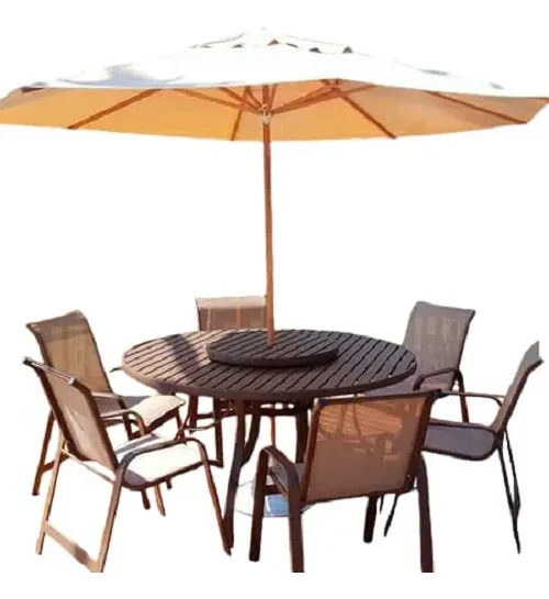 Guarda Sol Ombrelone Sombreiro 3 Metros Madeira Barraca